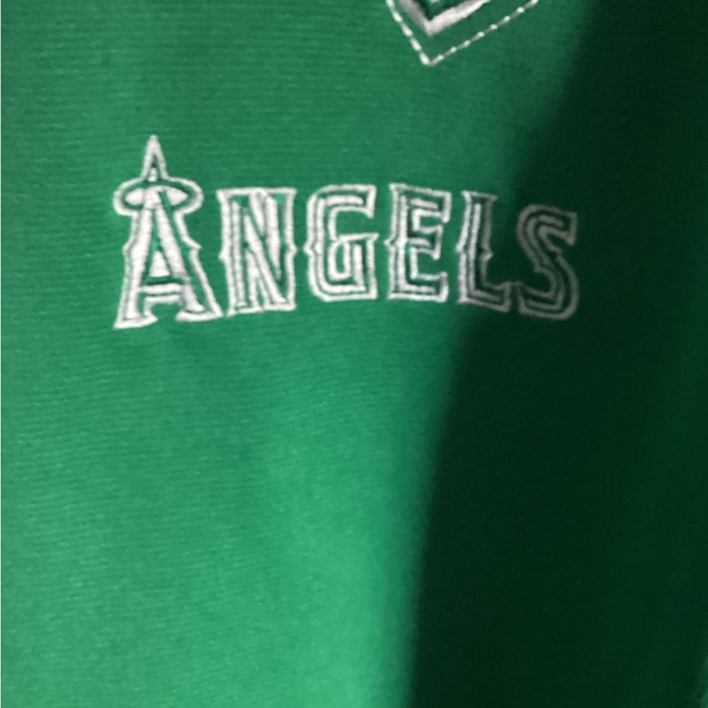 Anaheim Angeles Green Jersey  Very Rare 90s Size Xl Collectible Vintage. - Picture 5 of 15